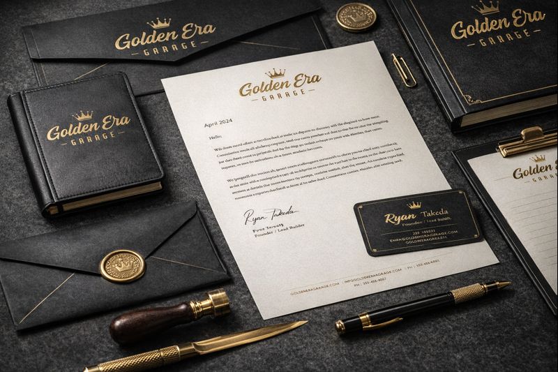 Golden Era Garage stationary